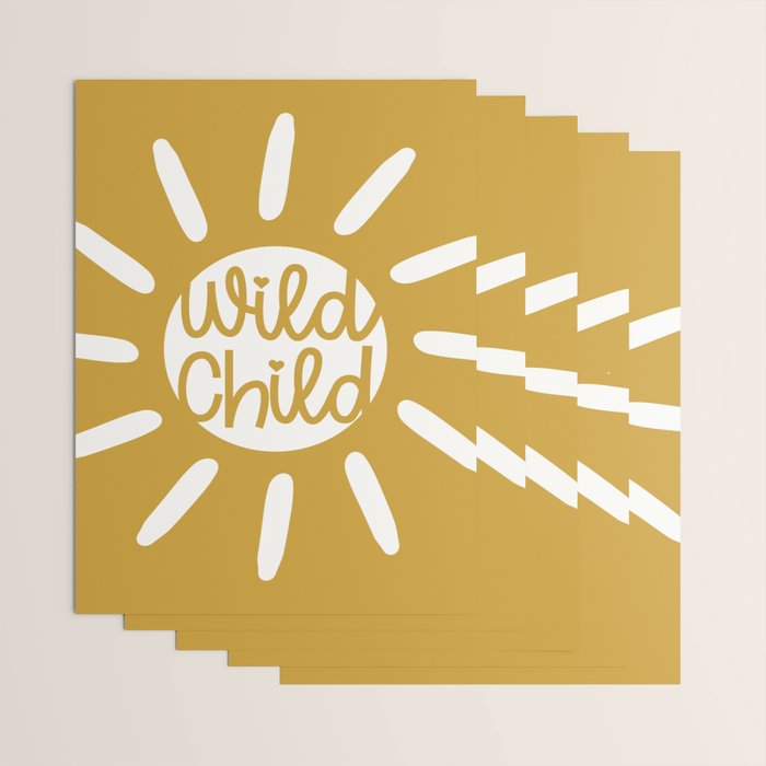 Wild Child Wrapping Paper Gallery Image 3