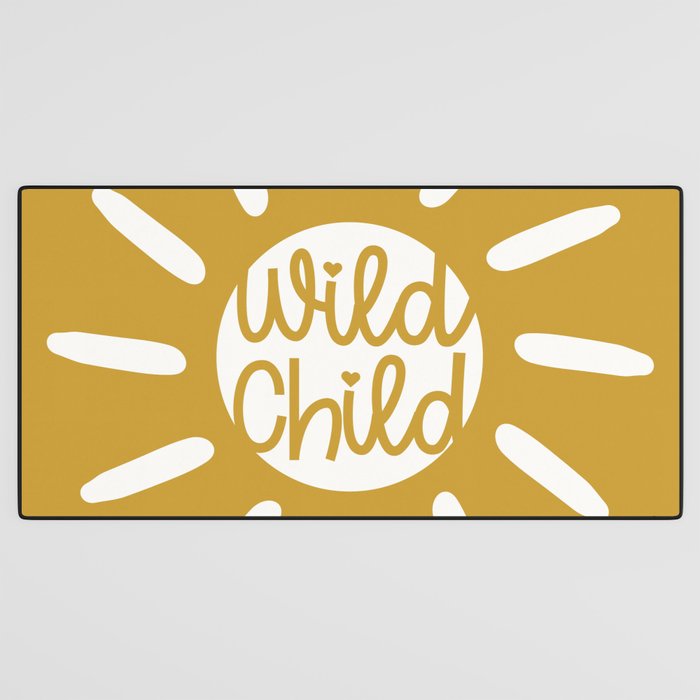 Wild Child Desk Mat Gallery Image 3