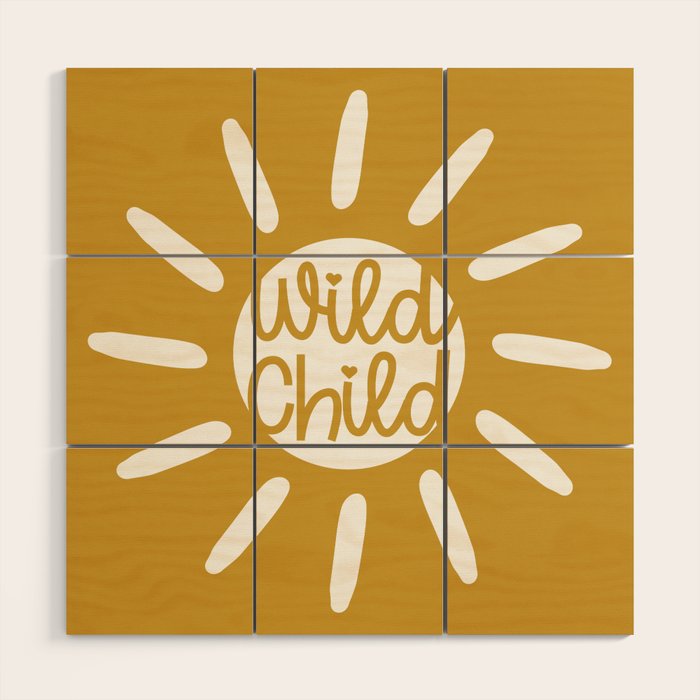 Wild Child Wood Wall Art Gallery Image 1