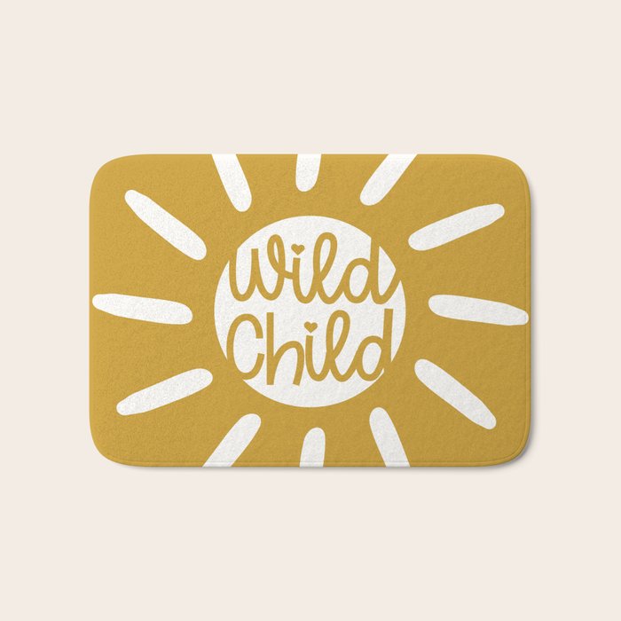 Wild Child Bath Mat Gallery Image 1