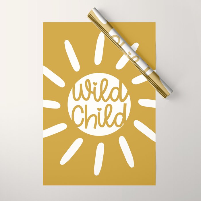 Wild Child Wrapping Paper Gallery Image 1