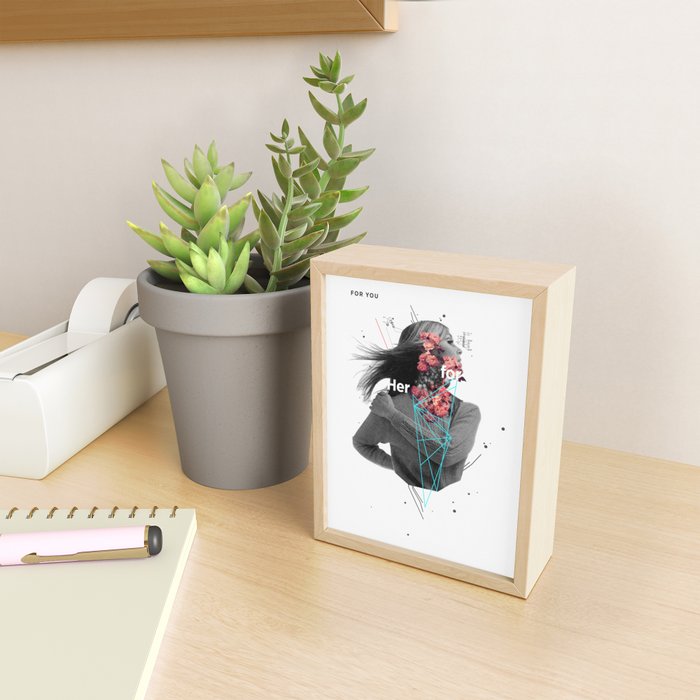 For Her Mini Art Print Gallery Image 2
