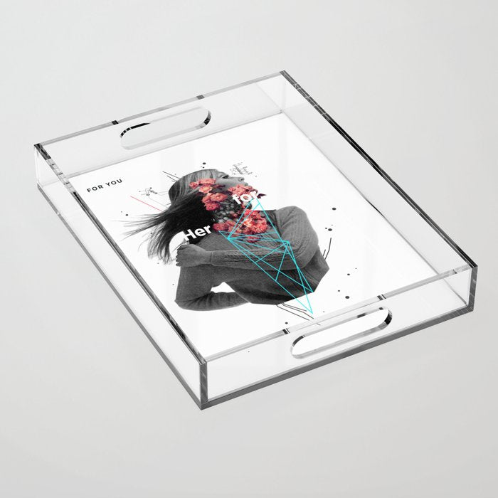 For Her Acrylic Tray Gallery Image 1