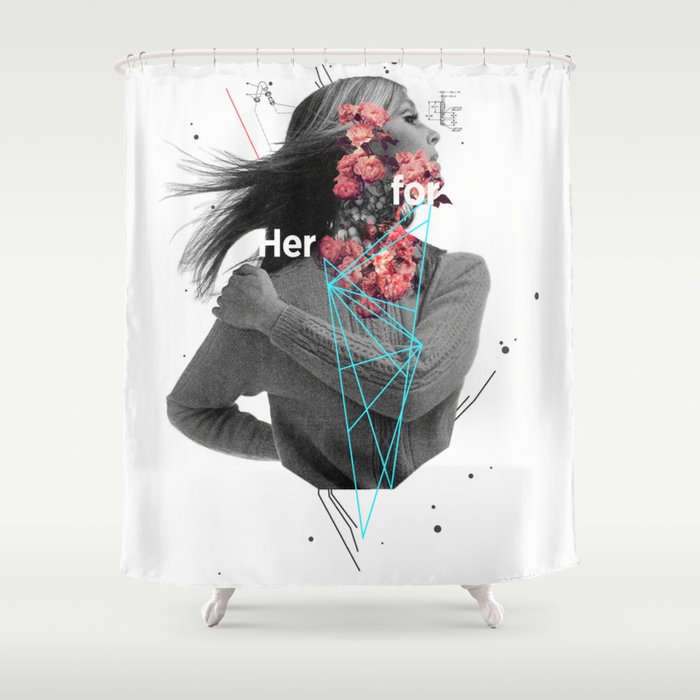 For Her Shower Curtain Gallery Image 1