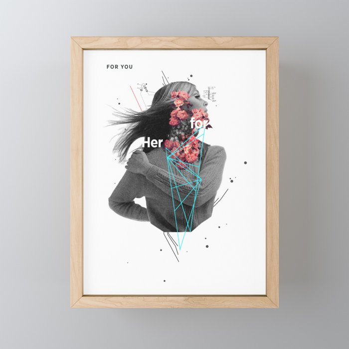 For Her Mini Art Print Gallery Image 1