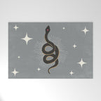 Slither - Gray Welcome Mat Gallery Image 1
