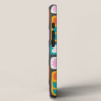 Vintage scandinavian floral art pattern iPhone Case Gallery Image 2