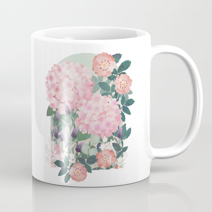 Summer Garden Window Coffee Mug Gallery Image 1