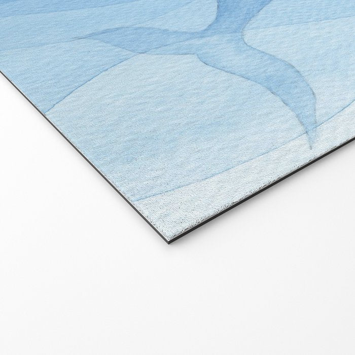 Whale blue ocean Welcome Mat Gallery Image 2
