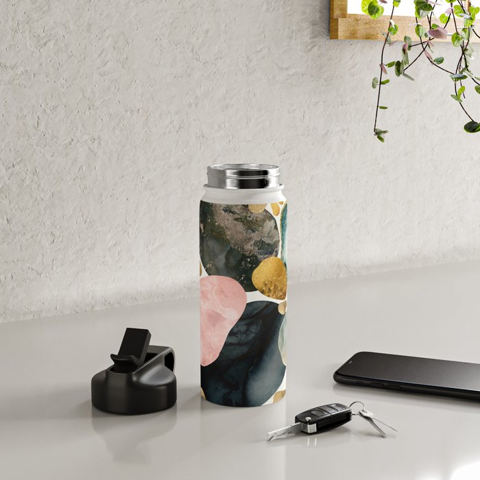 Pebble Abstract Water Bottle Gallery Image 5
