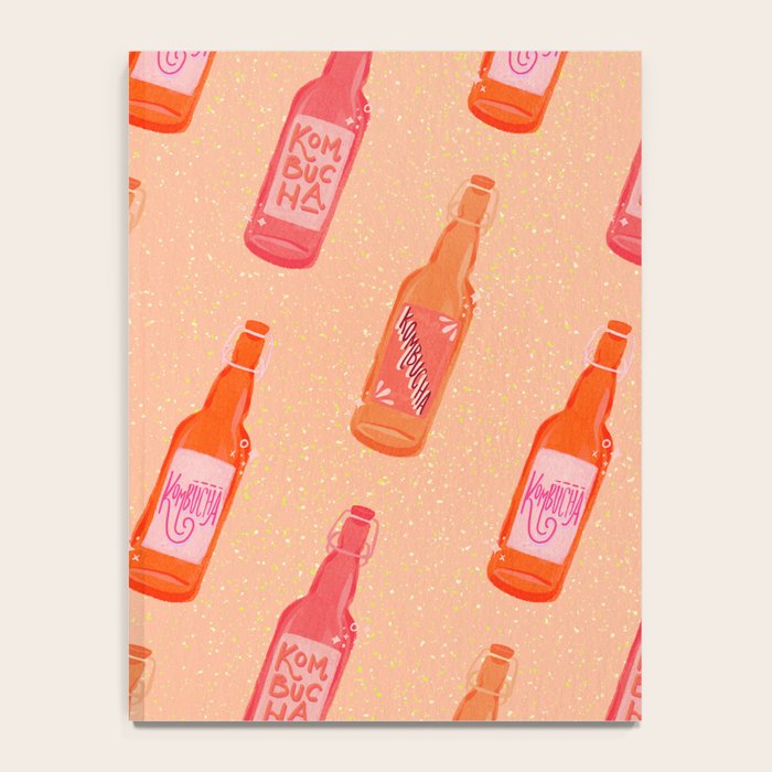 Kombucha Bottles - Pink Notebook Gallery Image 4