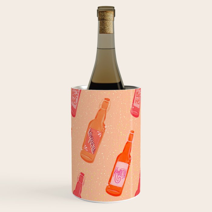 Kombucha Bottles - Pink Wine Chiller Gallery Image 1