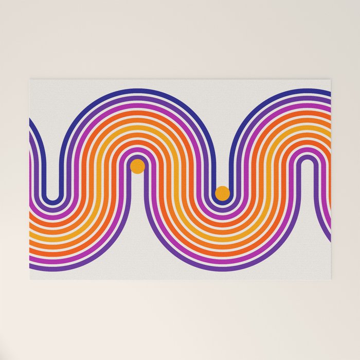 The Groove: Retro 80s Edition Welcome Mat Gallery Image 1