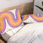 The Groove: Retro 80s Edition Pillow Sham Gallery Image 2