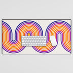 The Groove: Retro 80s Edition Desk Mat Gallery Image 1