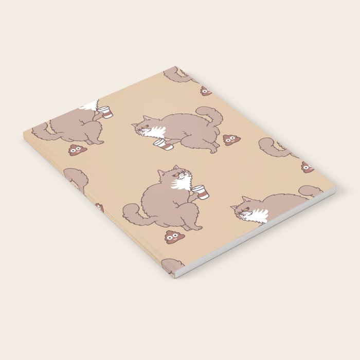 Coffee Makes Cat Poop Notebook Gallery Image 2