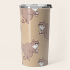 Coffee Makes Cat Poop Travel Mug Gallery Image 2