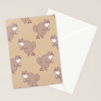 Coffee Makes Cat Poop Stationery Card Gallery Image 2