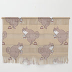 Coffee Makes Cat Poop Wall Hanging Gallery Image 1