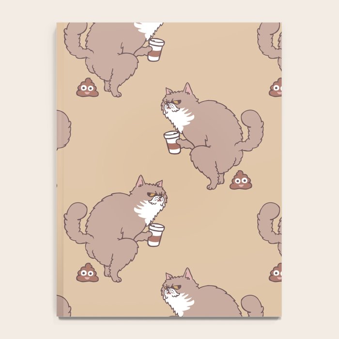 Coffee Makes Cat Poop Notebook Gallery Image 4