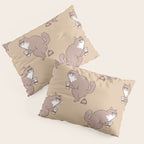 Coffee Makes Cat Poop Pillow Sham Gallery Image 3