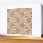 Coffee Makes Cat Poop Wall Mural Gallery Image 2