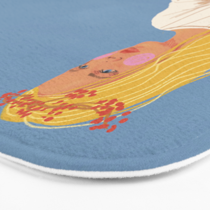 Her Name Is Courage Bath Mat Gallery Image 3