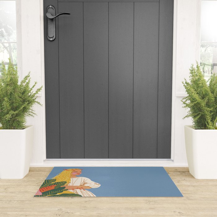 Her Name Is Courage Welcome Mat Gallery Image 3