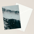 Flying Above Mountains Stationery Card Gallery Image 2