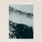 Flying Above Mountains Stationery Card Gallery Image 2