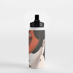 collage art / bird 2 Water Bottle Gallery Image 2