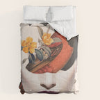 collage art / bird 2 Comforter Gallery Image 6