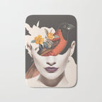 collage art / bird 2 Bath Mat Gallery Image 1