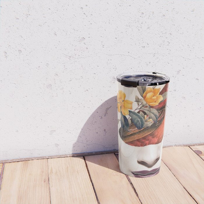 collage art / bird 2 Travel Mug Gallery Image 4