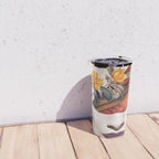 collage art / bird 2 Travel Mug Gallery Image 4
