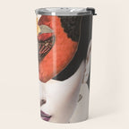 collage art / bird 2 Travel Mug Gallery Image 2