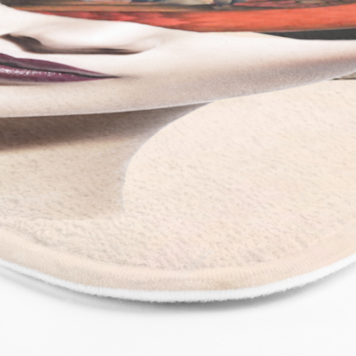 collage art / bird 2 Bath Mat Gallery Image 3