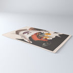 collage art / bird 2 Rug Gallery Image 3
