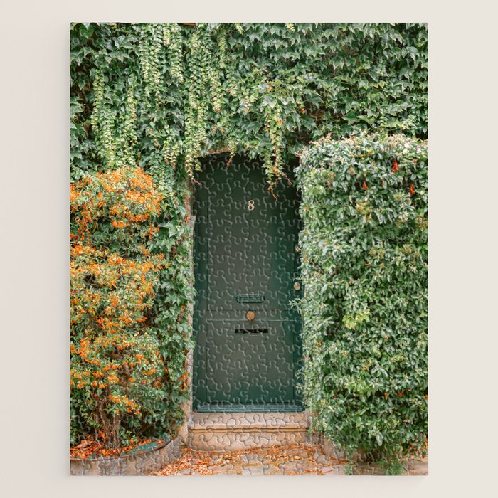 Montmartre Paris | The Ivy covered door Jigsaw Puzzle Gallery Image 1
