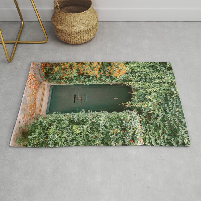 Montmartre Paris | The Ivy covered door Rug Gallery Image 1