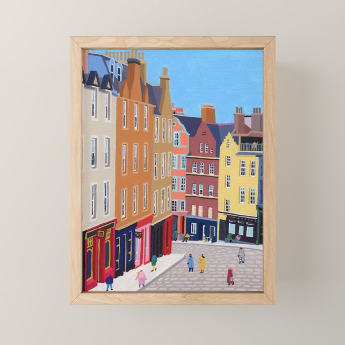 Edinburgh Scotland Mini Art Print Gallery Image 1