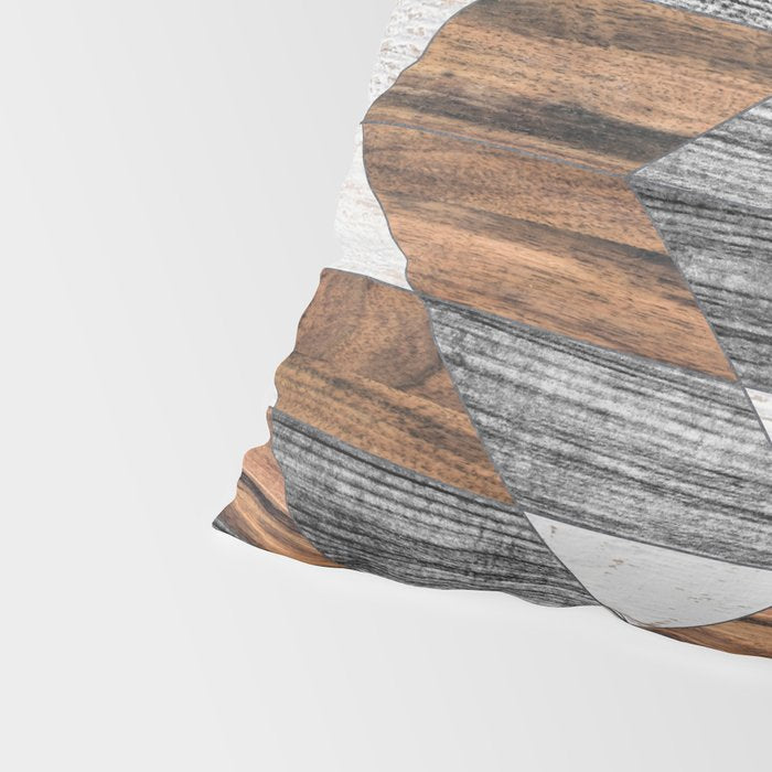 Urban Tribal Pattern No.12 - Aztec - Wood Pillow Sham Gallery Image 4