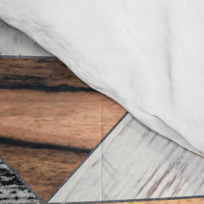 Urban Tribal Pattern No.12 - Aztec - Wood Comforter Gallery Image 4