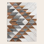 Urban Tribal Pattern No.12 - Aztec - Wood Poster Gallery Image 4