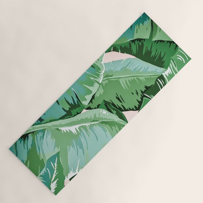 Banana leaf grandeur II Yoga Mat Gallery Image 1