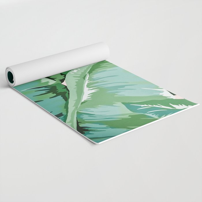 Banana leaf grandeur II Yoga Mat Gallery Image 2