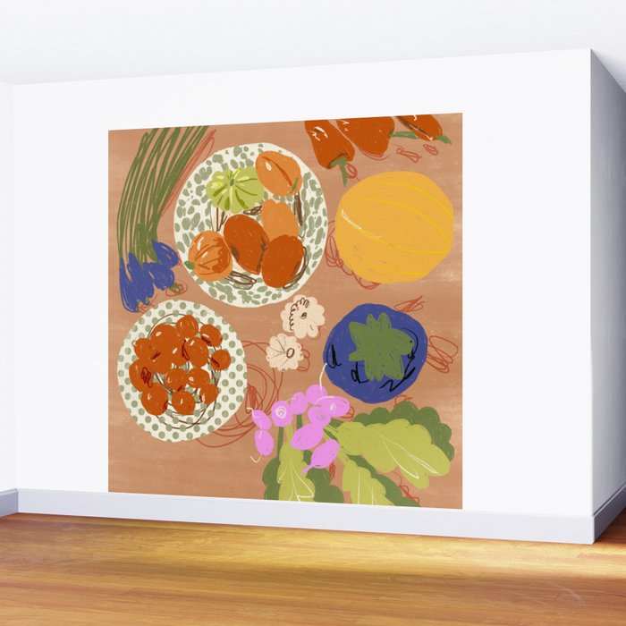 Vegetables Wall Mural Gallery Image 2