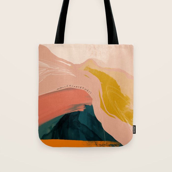 "Wholeheartedness" Tote Bag Gallery Image 1
