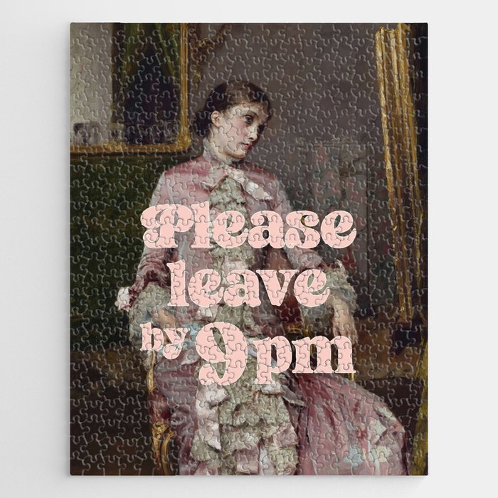 Please Leave By 9 PM Jigsaw Puzzle Gallery Image 1