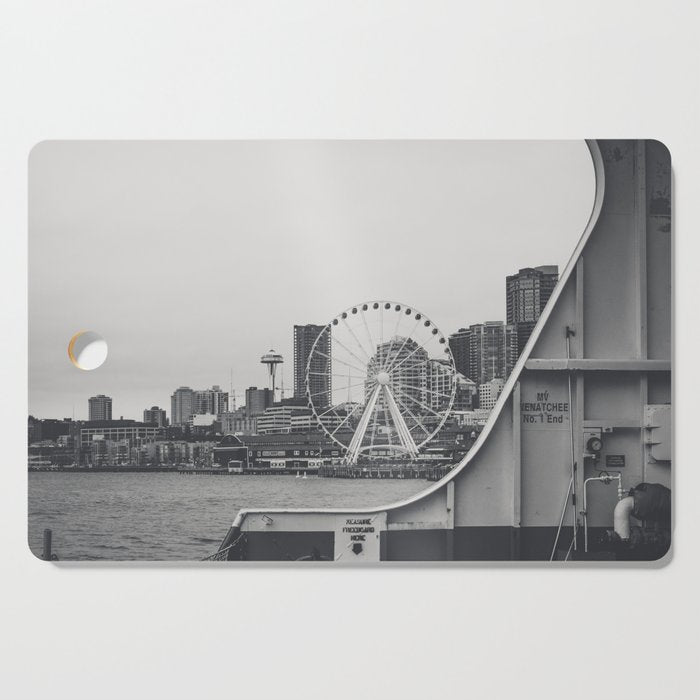 Seattle Waterfront Cutting Board Gallery Image 1